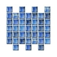thumbnail image 1 of Injueey Adhesivo de pared de mosaico de 10 piezas, pegatina de decoración para el hogar, adorno de habitación, pegatina de azulejo Decoración del hogar Azul 20*20*10 piezas, 1 of 6