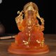 thumbnail image 1 of Estatua hindú, decoración tallada a mano de resina, escultura de estatuilla de Buda transparente para mesa, decoración de Colco Estatua de Buda de resina, 1 of 8