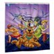 thumbnail image 3 of Cortina de ducha de Scooby Doo, cortina de baño de tela impermeable con dibujos animados, con ganchos gratuitos, decoración del hogar, accesorios de baño, regalos para niños y niñas, 72 x 72 pulgadas, 3 of 8