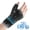 Black, variant on Hot Cold Therapy Wrap for Wrist and Thumb, Reusable Gel Ice Pack Hand Glove for Swelling Recovery, Comfortable Support for Men Women