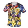 thumbnail image 3 of Yu-Gi-Oh Shirt 3d Printed T Shirt Crewneck Short Sleeve Top Tees For Mens, 3 of 6