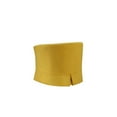 thumbnail image 4 of Tucker Yellow Woven Fabric Swivel Barrel Chair with Skirted Bottom, 4 of 5