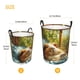 thumbnail image 3 of Fotbe Lazy Home Style Guinea Pig Cesto de Ropa con Asas, Cesto Impermeable de Gran Capacidad, Bolsa de Lavado para Dormitorio, Cesto de Ropa con Ruedas y Asas-Medium, 3 of 6