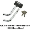 thumbnail image 6 of Master Lock 1/2 In (13mm) and 5/8 In (16mm) Swivel Head Receiver Lock, 6 of 7