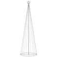 thumbnail image 4 of Árbol Cono Navideño vidaXL Blanco Cálido 732 LEDs 160x500 cm, 4 of 8