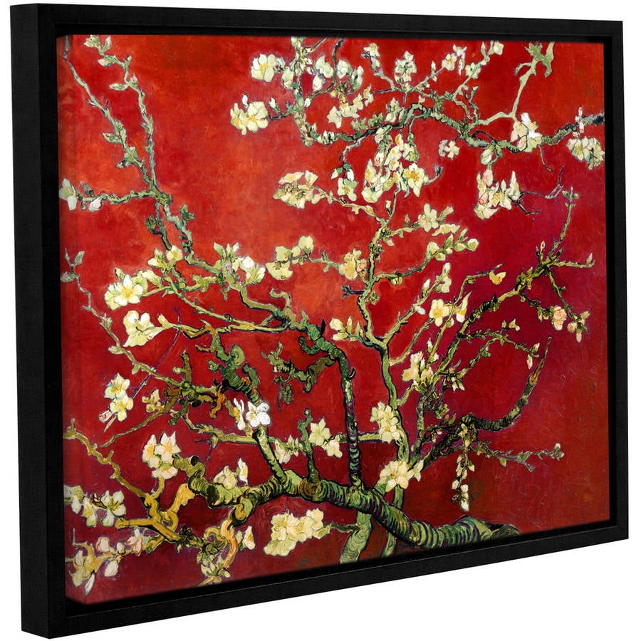 van gogh almond blossom red