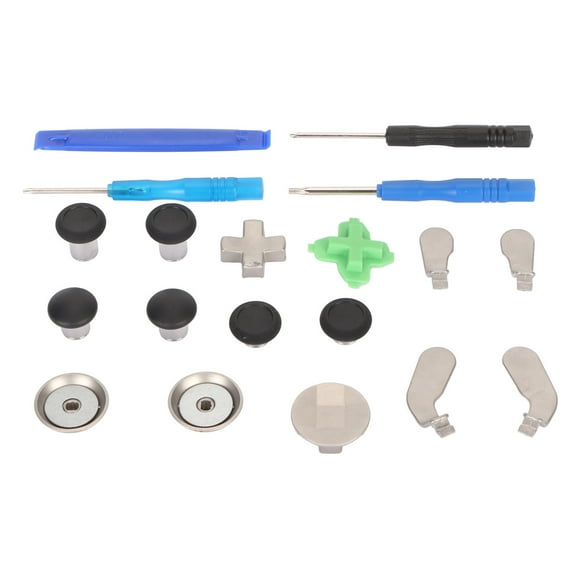 Pièces de Rechange de Thumbsticks, Haute Précision 15 en 1 Pagaies de Contrôleur Facile à Installer pour Contrôleur de Jeu pour le Modèle 1698