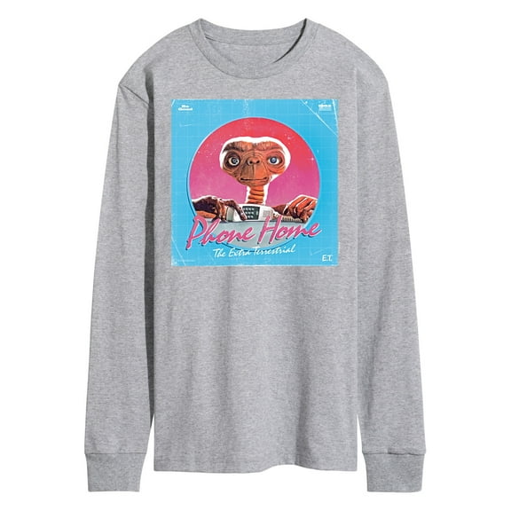 E.T. The Extra Terrestrial - Phone Home Album Cover - Men's Long Sleeve T-Shirt
