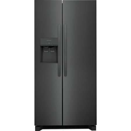 Frigidaire FRSS2323AD 22.3 Cu. Ft. Standard Depth Side by Side Refrigerator  Black Stainless Steel