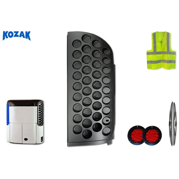 Kozak Thermo King SB - Curbside Honeycomb Grille - Part #7302-006