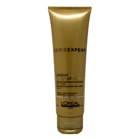 L'Oreal Professionnel Serie Expert Absolut Repair Lipidium Reconstructing Blow-Dry Cream, 4.2oz