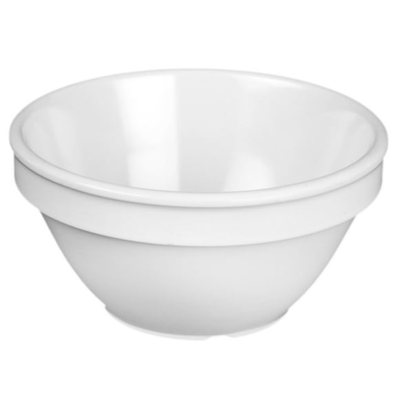 Excellante Color White Melamine Dinnerware Collection 4.25 Inch Bouillon Cup - 8 oz., Comes In Dozen