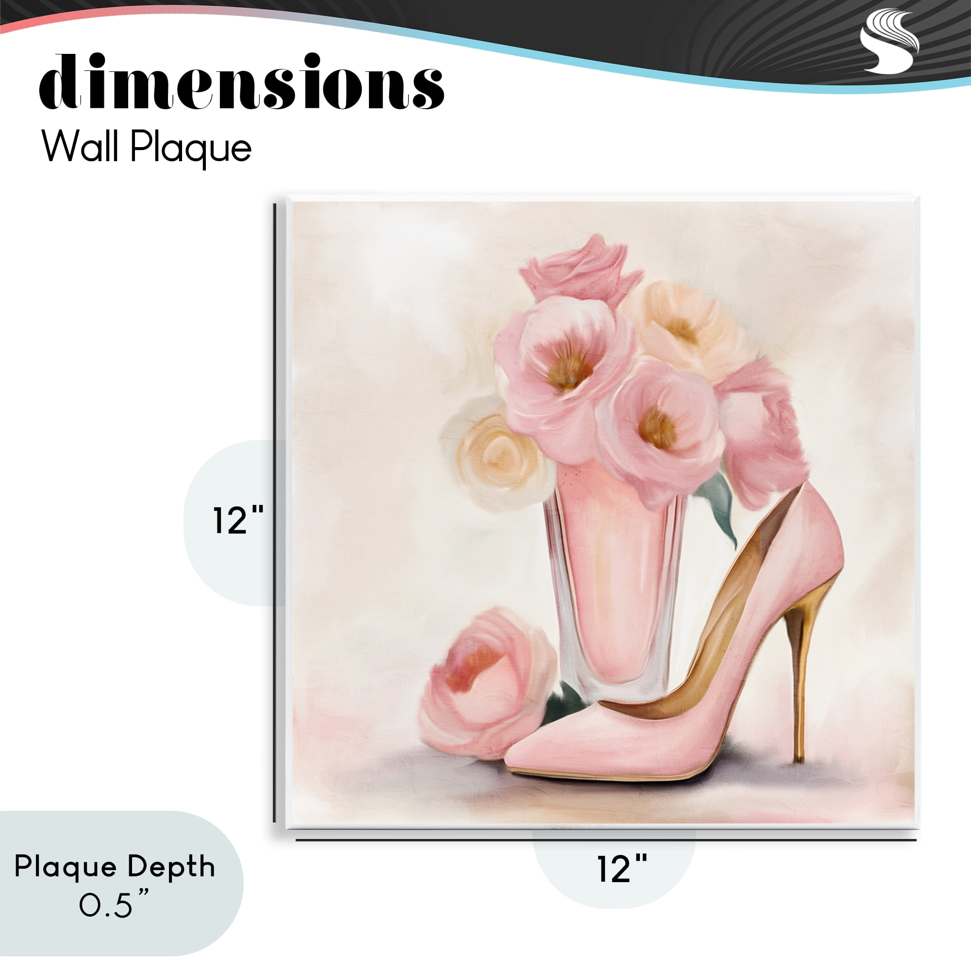 Stupell Industries Pink Beauty Bouquet Wall Plaque Art, design by Kim Allen