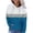 C-Blue, variant on Jinhomg Fall Winter Casual Sweatshirts for Women 2026 Fashion Color Block Hoodies Casual Cozy Long Sleeve Kangaroo Pocket Sweatshirt with Drawstring Pink S