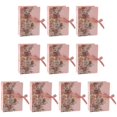 thumbnail image 1 of 10Pcs Book Shape Gifts Package Box Clear Print Paper Wedding Favor Present Package Box for Birthday, 1 of 8