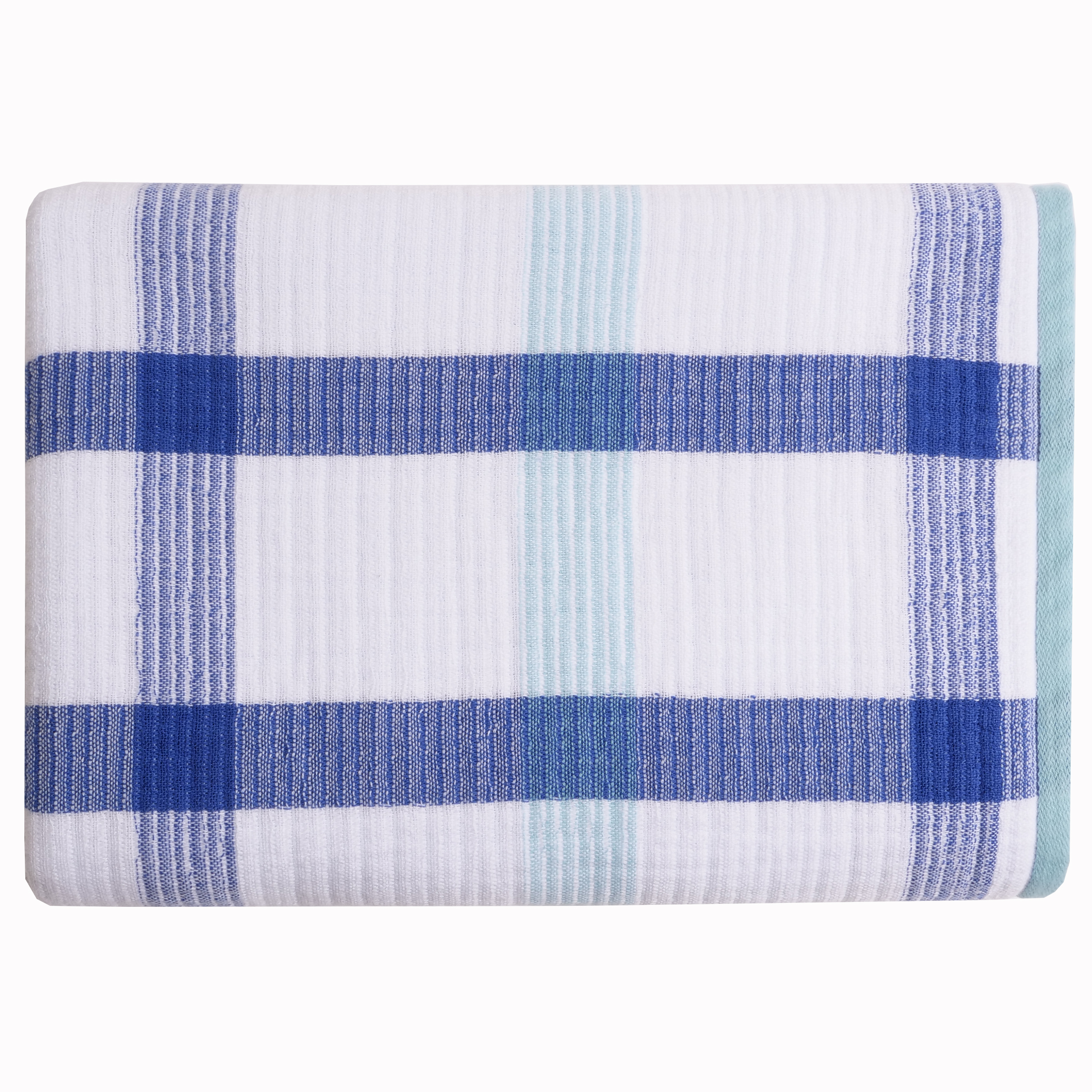 Loft by Loftex New Generation Stripe Bath Towel,Aqua