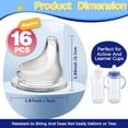 thumbnail image 3 of Boquilla de silicona de repuesto para las copas NUK Active y Learner, 3 of 7