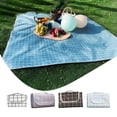 thumbnail image 1 of Fiudx Esterilla de Picnic Resistente Al Viento, Tamaño Grande (78 X 78 Pulgadas), Impermeable, Ligera y Portátil, Multifuncional para Exteriores, Camping y Senderismo, Plegable (200 X 200 Cm), 1 of 7