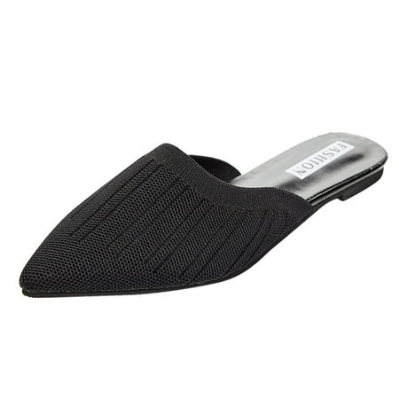 

Qufokar Flip Flop Heels Sandals for Women Maging Slippers for Women Non Slip Toe Sandals Comfortable Summer Fashion Breathable Women Beach Slippers Ponited Shoes Flat Women S Slipper