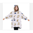 thumbnail image 1 of SUNSIOM Pyjama pour Enfants Couverture Réversible avec Capuche pour Enfants, 1 of 9