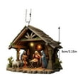 thumbnail image 2 of Giunmcul up to 65% Off Nativity Ornaments Sublimation Unique Christmas Decor Christ Baby Mary Gift Christmas Tree Decoration, 2 of 5
