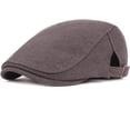 thumbnail image 3 of CoCopeaunts Newsboy Cap Classic Vintage Men Women Hat Cotton Beret Adjustable Ivy Cap Casual Spring Summer Sun Hat Beret Hat, 3 of 7