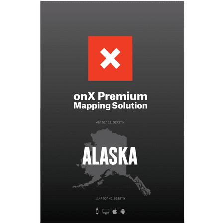 Alaska Hunting Maps: onX Hunt Chip for Garmin GPS - Public & Private Land Ownership - Game Management Units - Includes Premium Membership for onX Hunting App for iPhone, Android & (Best Time Management Games Iphone)