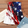 thumbnail image 6 of Women 250th Anniversary USA Shirt Women Patriotic Independence Day Shirt Women Strapless Casual Tube Top, 6 of 7