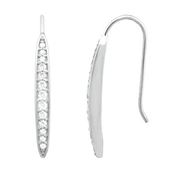 STERLING SILVER CZ EARRINGS