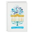 thumbnail image 1 of Hallmark UNICEF Hanukkah Boxed Cards, Menorah Candles (12 Cards and 13 Envelopes), 1 of 8