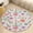 style-3, variant on Floral Colorful Flower Floral Medallion Round Rug - Small Round Area Rug, Soft Non-Slip Machine Washable Bedroom Mat Indoor Accent Entry Carpet for Office Desk Dorm Hallway
