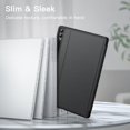 thumbnail image 4 of JETech Case for Samsung Galaxy Tab S9 Plus 12.4-Inch with S Pen Holder, Slim Folio Stand Protective Tablet Cover, Multi-Angle Viewing (Black), 4 of 6