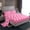 Pink, variant on Homewish King Size 4-Piece Colorful Polka Dots Minimalist Geometric Ultra Soft Bed Sheets