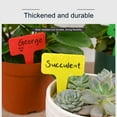 thumbnail image 5 of Luxcidy 5PCS Plant Labels, T-Type PVC Garden Tags, Waterproof Plant Sign, Durable Garden Labels, Nursery Garden Marker, Plant Name Tags for Potted Herb Flower Vegetable(Red+Blue+White+Yellow+Green), 5 of 9