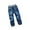 A134#Dark Blue, variant on RMGVDSD Toddler Boy's Fashion Jeans Kids Boys Mid Waist Drawstring Elastic Waist Straight Trousers Full Length Denim Pants Stretch Jeans 3-4 years/Dark Blue
