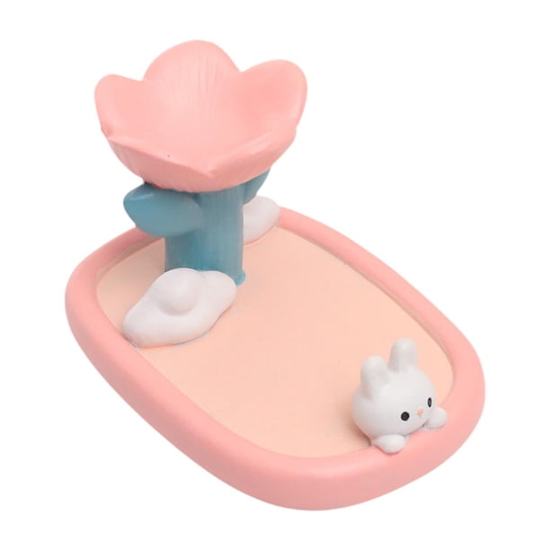 Soporte para teléfono soporte de teléfono regalo de cumpleaños coleccionables decoribles artesanías de arte de arte de monte de escritorio para sala Forma de