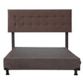thumbnail image 2 of Box Base Cama Queen Size + Cabecera Bilbao Chocolate, 2 of 7