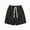 B-Black, variant on Wyobmus Mens Plus Size Sport Shorts Drawstring Elastic Waist Sweat Shorts Summer Casual Tie-Dye Print Wide Leg Shorts A-Black