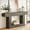 Gray, variant on Tribesigns 63-Inch Long Console Table, 2-Tier Entryway Table Sofa Table with Storage