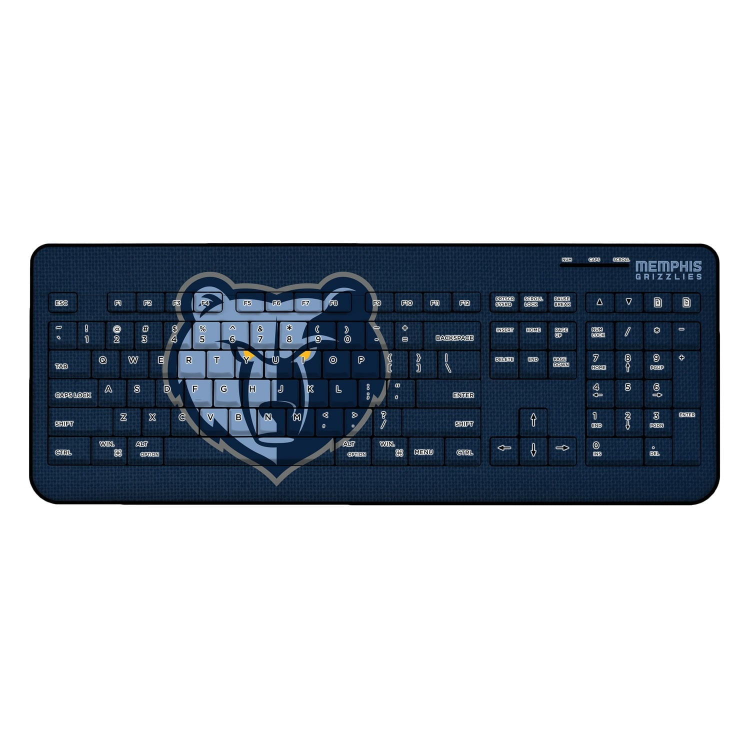 Memphis Grizzlies Wireless Keyboard