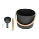 thumbnail image 1 of Bienvenido Cubo de Sauna de Hidroterapia con Cuchara Accesorios de Sauna de Barril de Sauna de Spa de Aluminio de Gran Capacidad, 1 of 8