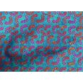 thumbnail image 4 of oneOone Cotton Poplin Medium Blue Fabric Batik Dress Material Fabric Print Fabric By The Yard 42 Inch Wide, 4 of 4