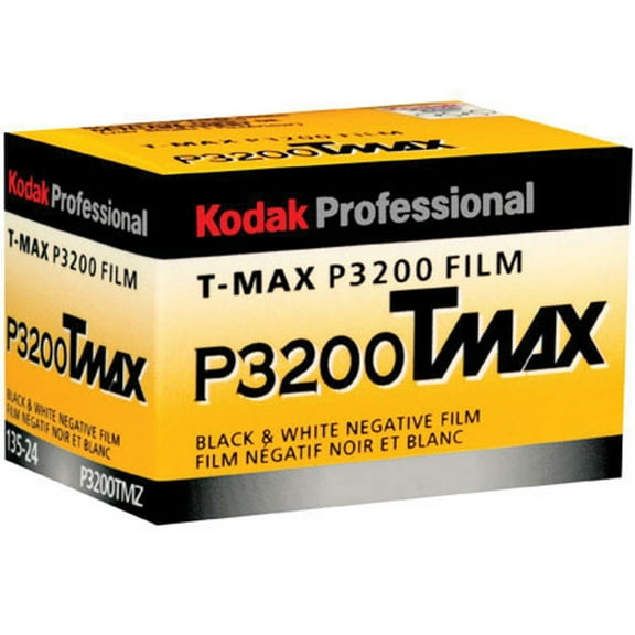 Kodak Kodak T-Max P3200, P3200 TMZ, Black & White Negative Film ISO 3200, 35mm Size, 36 Exposure,