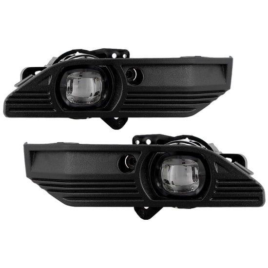 Spyder Automotive 9054150 Driving/ Fog Light Clear Lens Black Housing Set Of 2