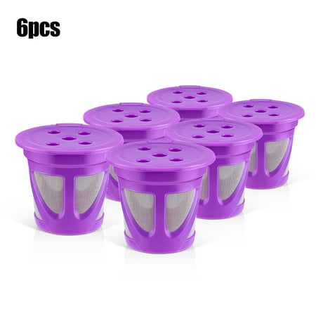 

GLFSIL Refillable Reusable K-Cup K Carafe Coffee Filter Pod for Keurig 2.0 Coffees