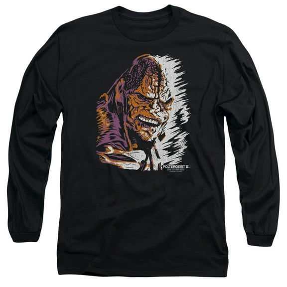Poltergeist Ii Kane Worm Long Sleeve Adult 18/1 T-Shirt Black