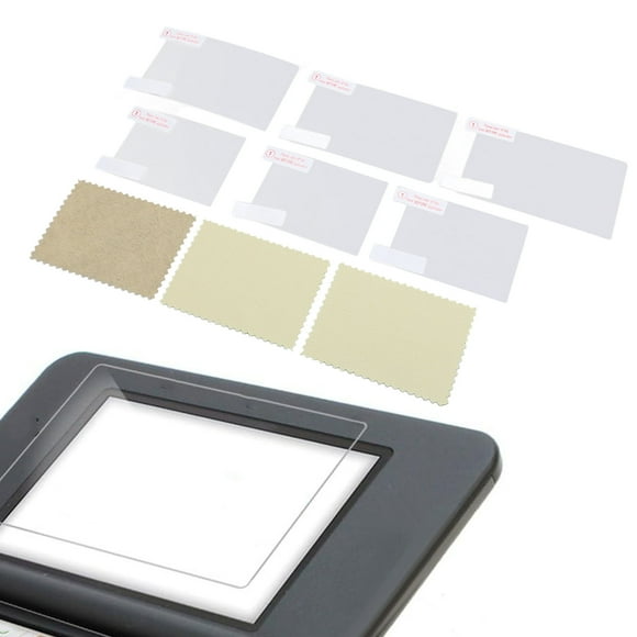 Game Machine Screen Film, Scratch Resistant Game Machine LCD Screen Protective Film for New 3DS Console Handheld System