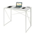 thumbnail image 6 of Convenience Concepts Xtra Folding Desk with 2 Outlets and 2 USB Ports n, White, 6 of 10