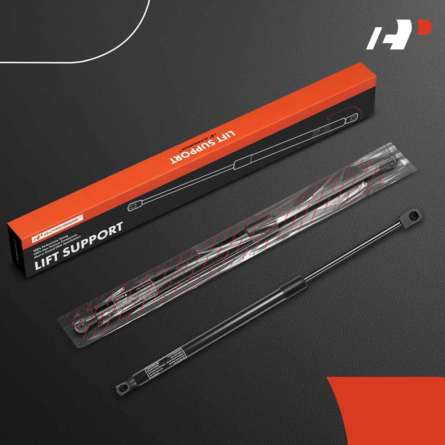 A-Premium Front Hood Lift Supports Shock Struts Replacement for Hyundai Tiburon 2003-2008 2-PC Set