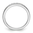 thumbnail image 2 of Solid 14K White Gold Diamond Wedding Band Ring Size 6 (.45 cttw.), 2 of 8